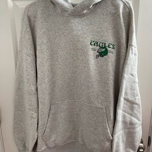 Abercrombie & Fitch Gray Philadelphia Eagles Hoodie